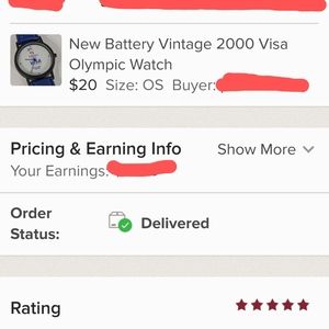 *SOLD* Visa Watch - Vintage